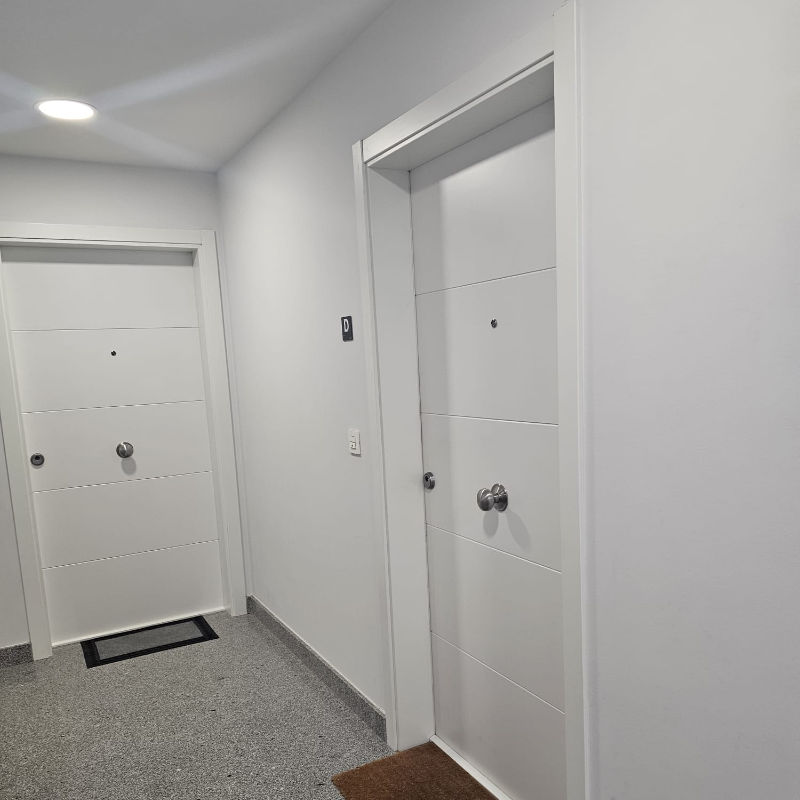 puertas lacadas blancas